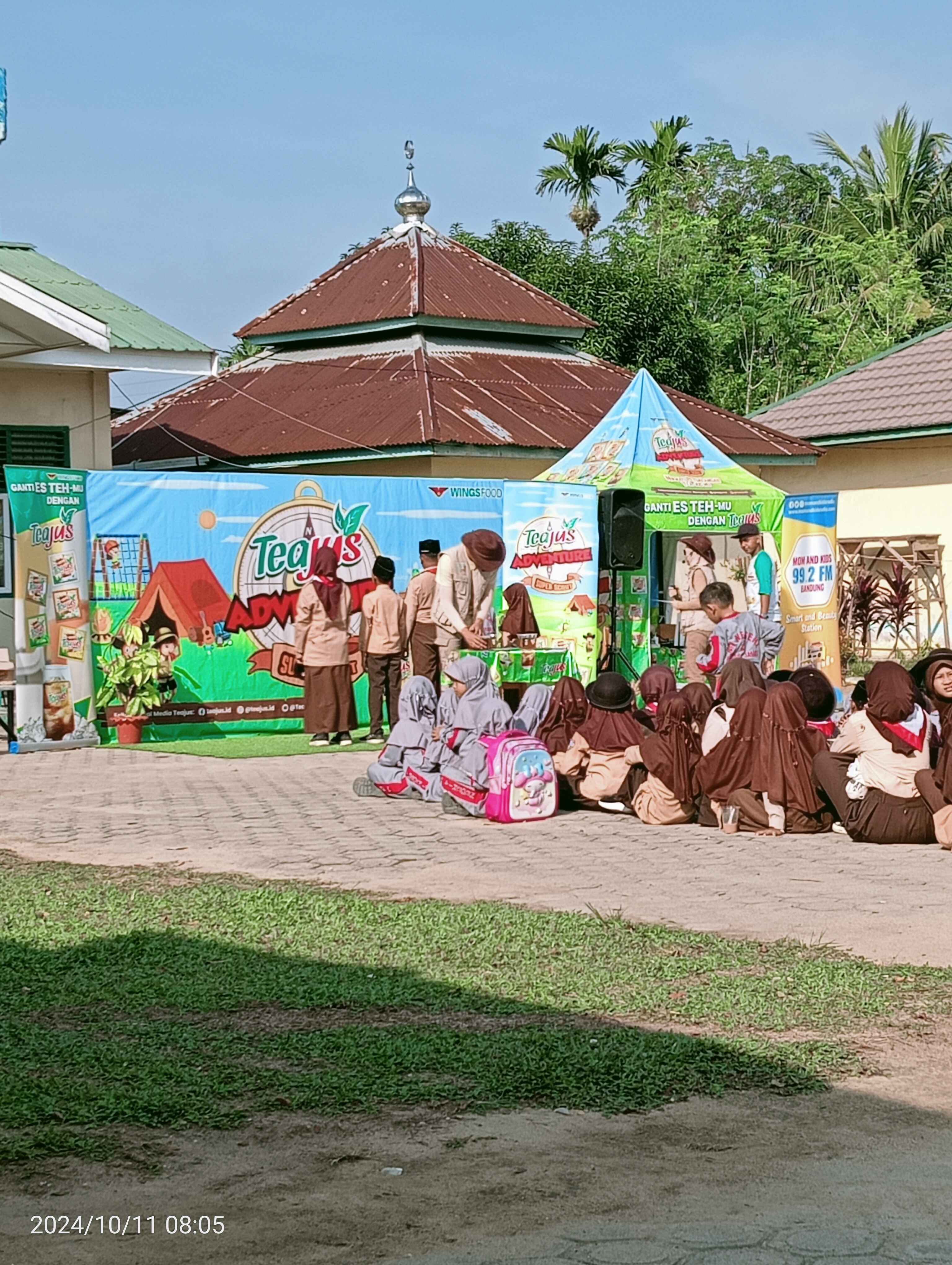 TeaJus Adventure Super Scout di MIN 4 Muaro Jambi 